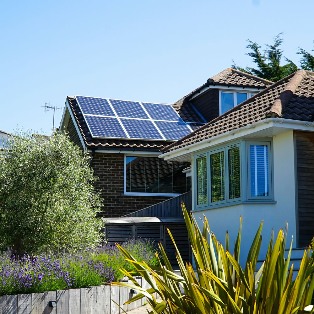 Solar panels generate clean power without carbon emissions, lowering your energy bills